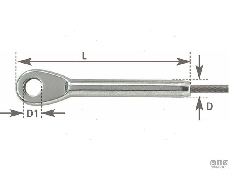 Terminali a Pressare Occhio