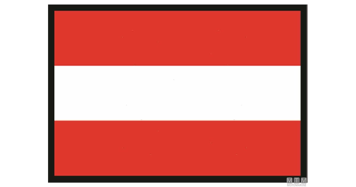 Bandiera Austria 50x75cm Bandiere Di Navigazione U.e / Bandiera