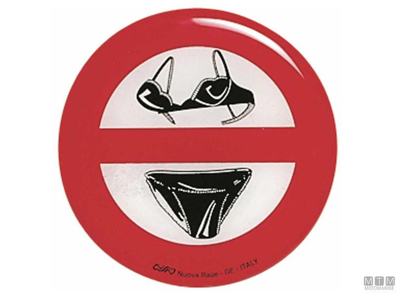 Divieto Bikini Ø 80
