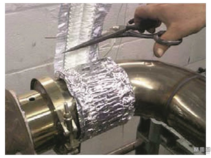 Nastro Termoisolante Elastico per Alte Temperature