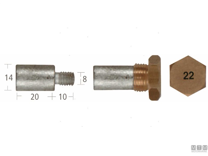 Barrotti Motore VM (14x20mm)