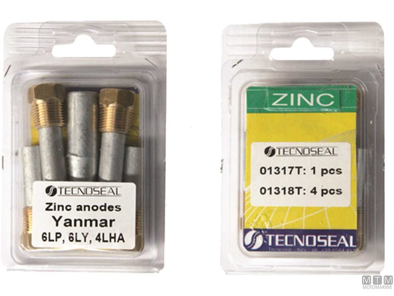 KIT ANODI BARROTTO YANMAR ZN 