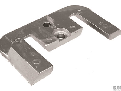 ANODO PIASTRA BRAVO ZN 