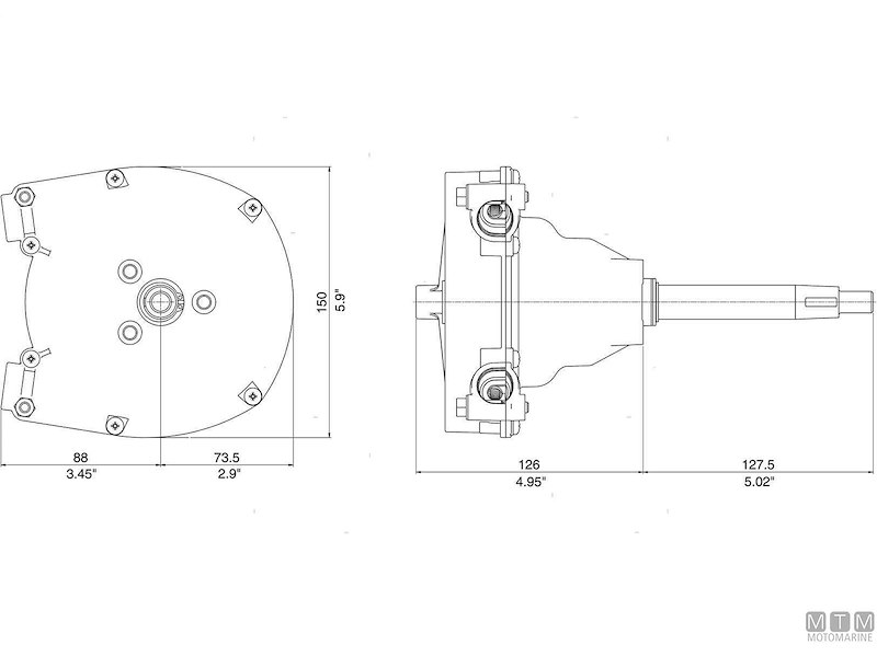 Timonerie Rotative Ultraflex T91/T93ZT 