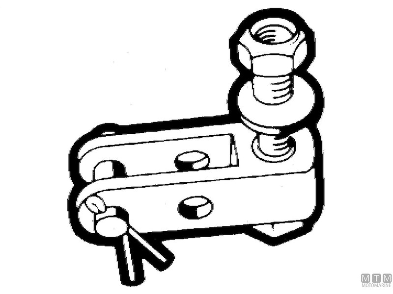 ATTACCO MOTORE ULTRAFLEX A75 