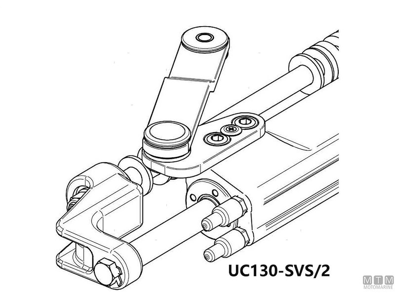 Timoneria Idraulica SilverSteer 300HP