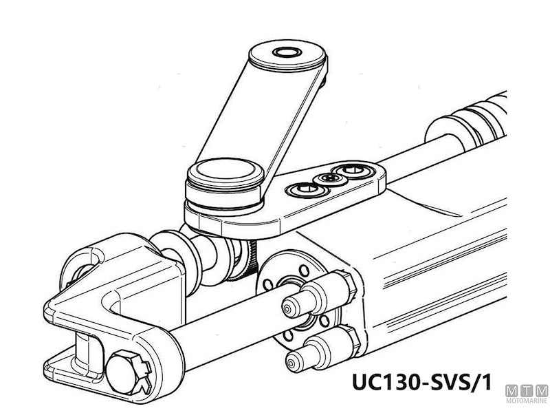Timoneria Idraulica SilverSteer 300HP