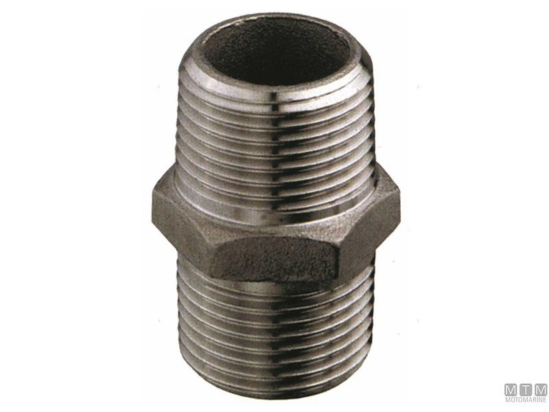 Nipple M-M Inox