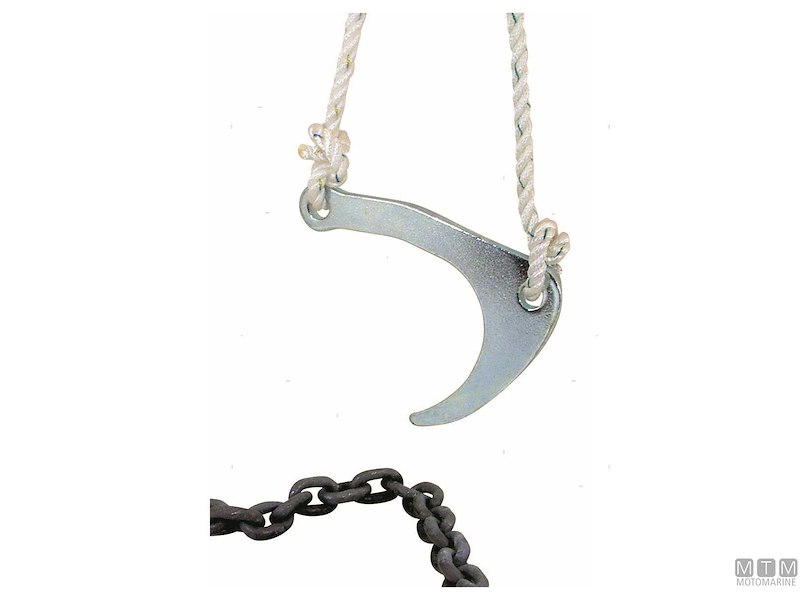 SALVA ANCORE HOOK ZINCATO 
