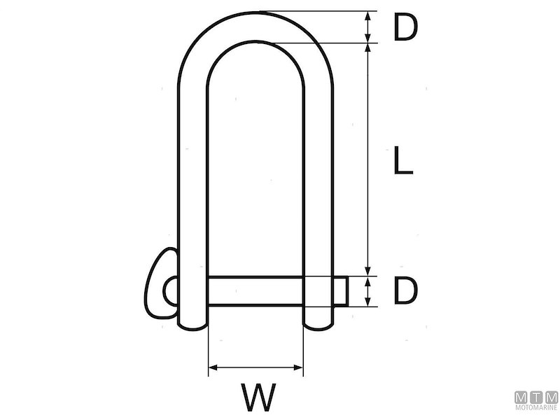 Grillo Lungo Key Pin