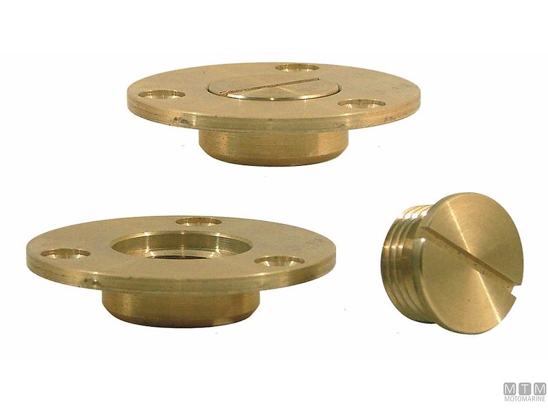 TAPPO SCARICO FILO 3/4" OT 