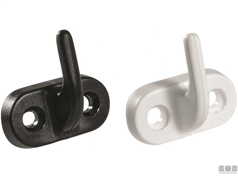 Gancetto Orizzontale in Nylon 