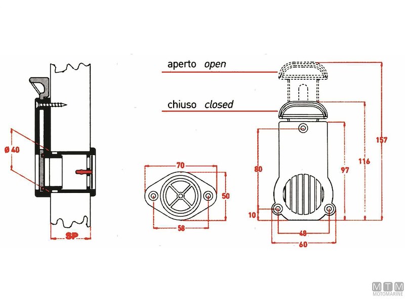 Scarico Telescopico a Saracinesca