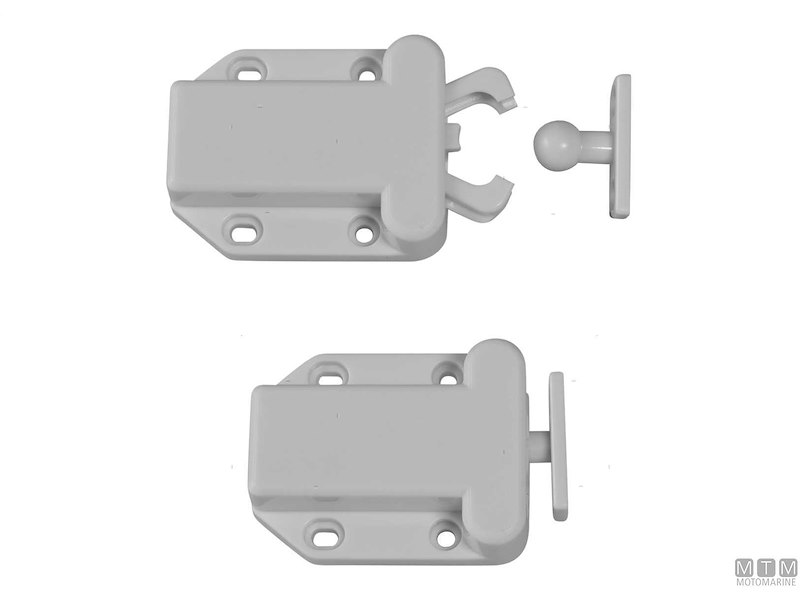 CHIUSURA PUSH-TO-OPEN 54X42MM PL-BIANCA 