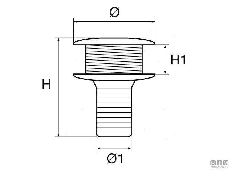 Ombrinali di Scarico Inox