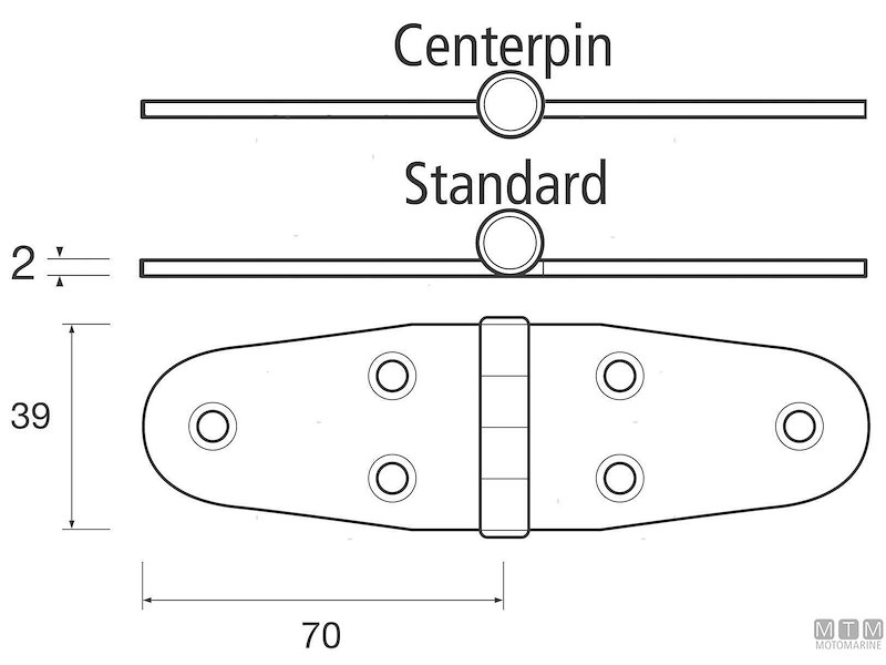 Cerniera Wing M