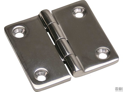 CERNIERA ROBUSTA QUADRA  50X52MM INOX 