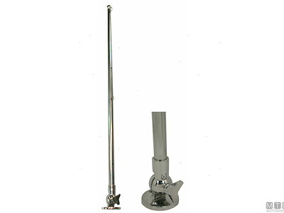 ASTA BANDIERA FOLDING 660MM INOX 