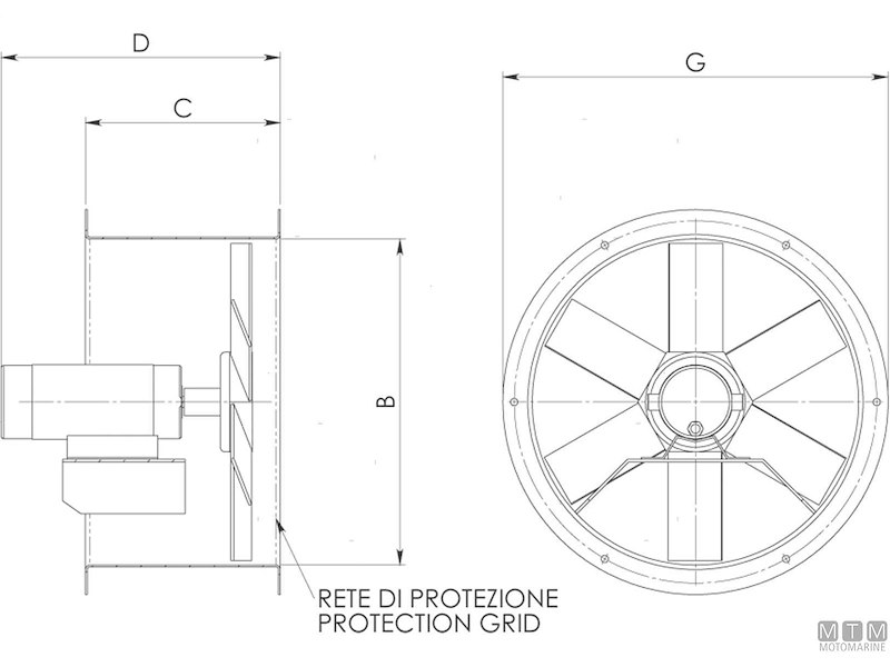 Aspiratori Elicoidali CEM VE