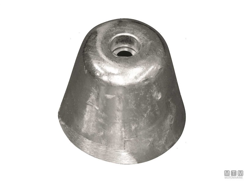 ANODO A OGIVA ESAGONALE INCASSO PER BOW THRUSTER VETUS IN ZINCO 