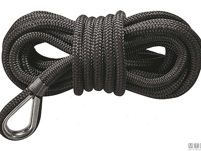 Treccia Mooring Nera con Redancia