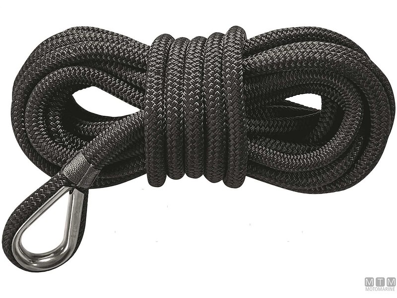 Treccia Mooring Nera con Redancia