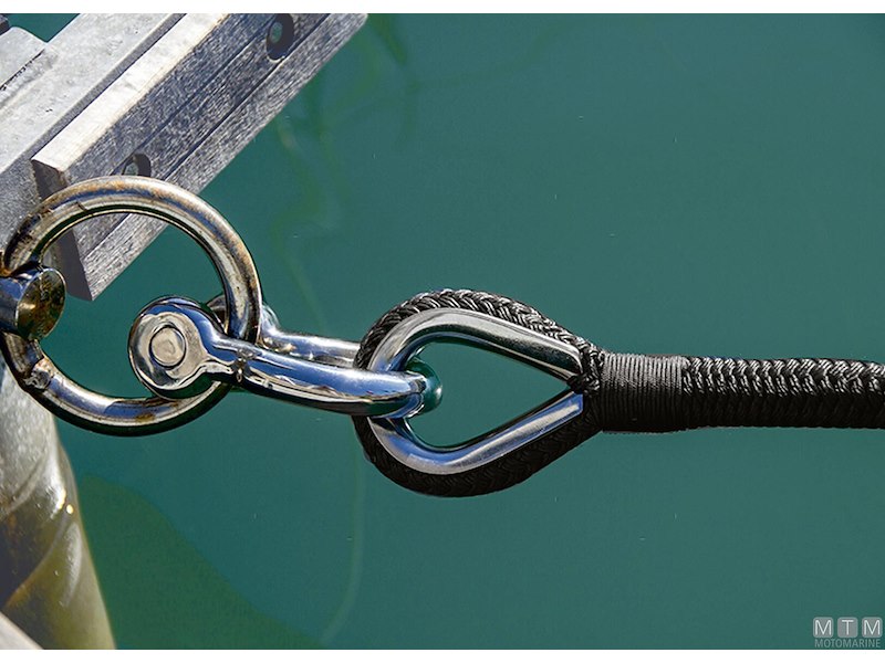 Treccia Mooring Nero con Redancia