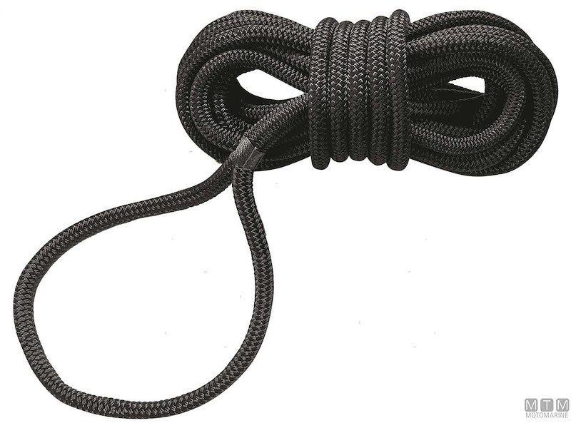Treccia Mooring Nera con Gassa 