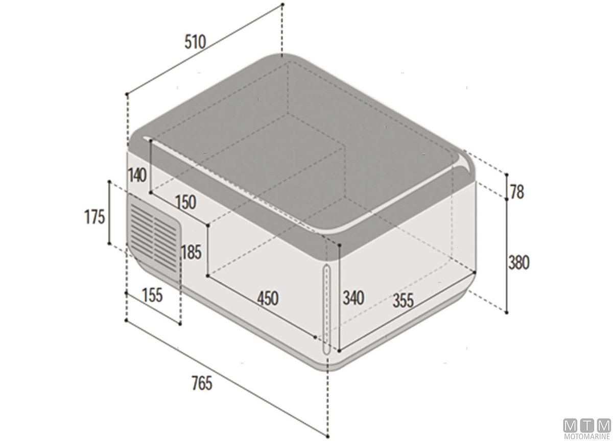 Frigo-freezer Vf C65d Prezzi e Offerte, Frigoriferi Portatili Con  Compressore / Frigo-freezer Portatile C65