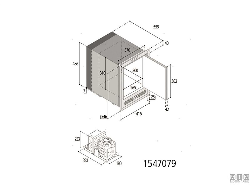 Fabbricatore di Ghiaccio VF IM OCX2 Inox