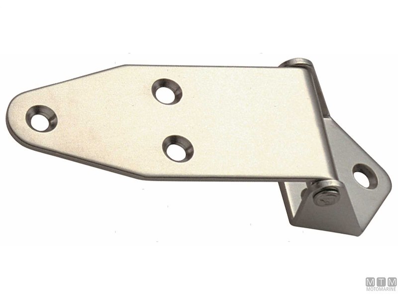 CERNIERA OFFSET BASSA 40X42/95MM INOX 