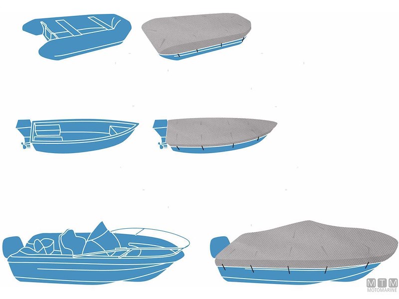 Teli Copri Barca Silver Shield