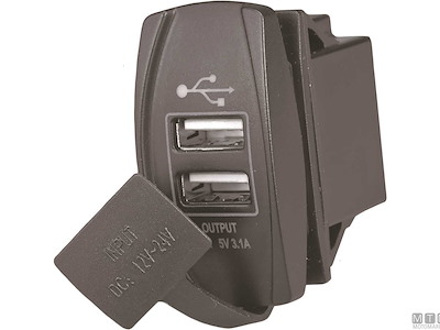 PRESA ROKER DUAL USB 