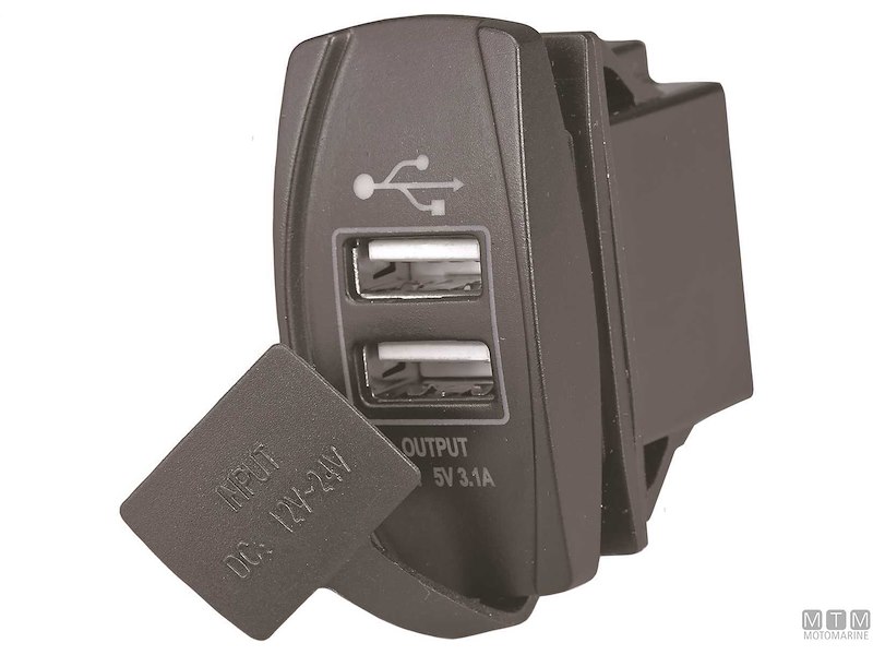 PRESA ROKER DUAL USB 