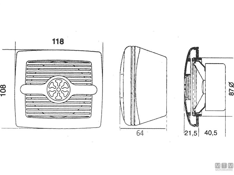 Altoparlanti Riviera Quadra