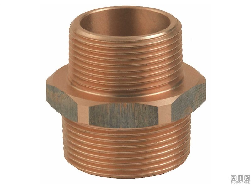 Nipple Doppio Ridotto in Bronzo