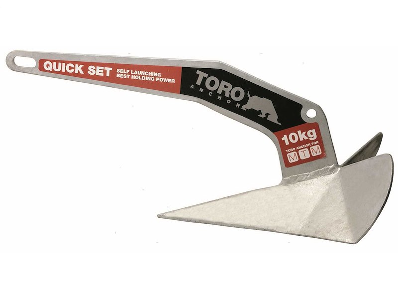 Ancora Toro in Acciaio Zincato