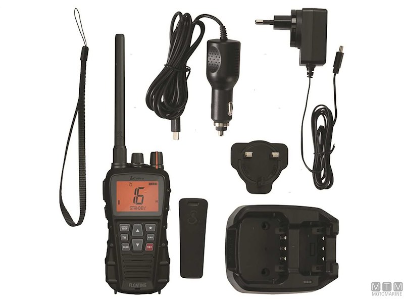 VHF PORTATILE COBRA BLUEBOND 350E
