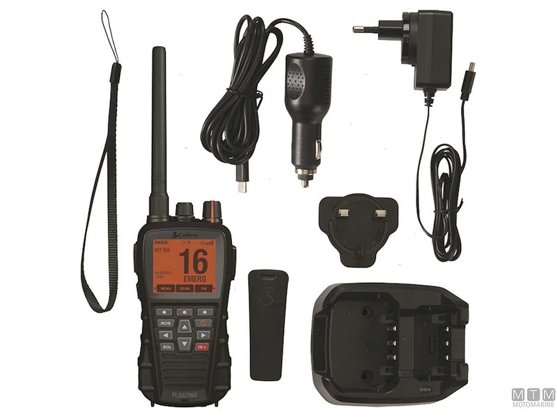 VHF PORTATILE COBRA BLUEBOND 650E
