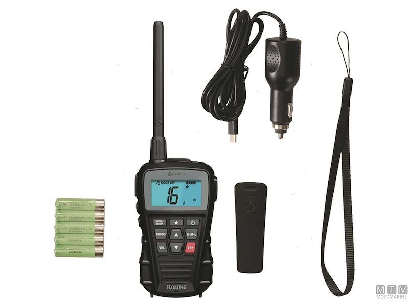 VHF PORTATILE COBRA BLUEBOND 150E