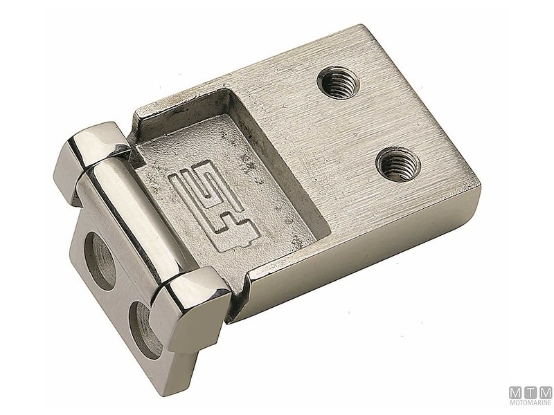 CERNIERA A FILO ECC 45X30MM INOX 