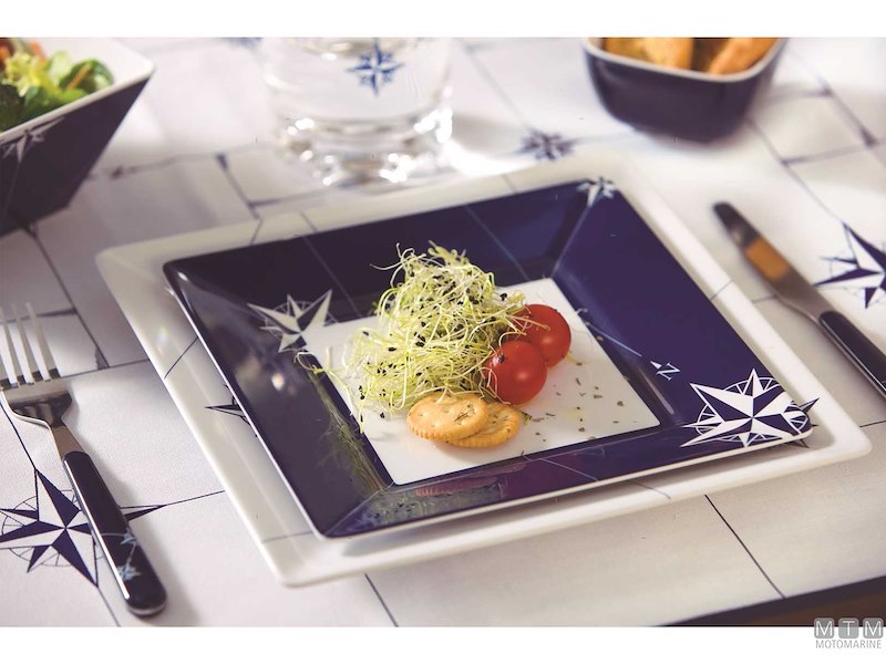 SET PIATTI DESS.QUADRATI MB NORTHWIND 