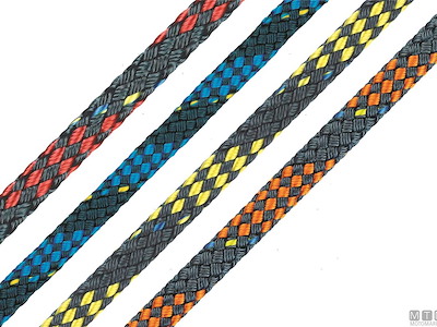 Chapuis MO325O Driza De Poliéster - 200 Kg - Diámetro 3 Mm - Largo 25 M - Naranja/verde