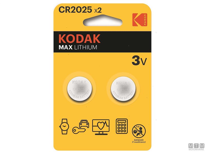 BATTERIE KODAK CR2025  1CF=2PZ 