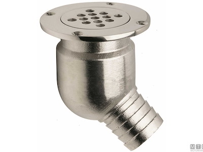SCARICO POZZETTO SCUPPER D38 INOX 