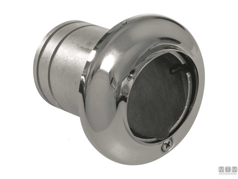 Bocchettoni di Scarico Inox P con Patella Antiriflusso