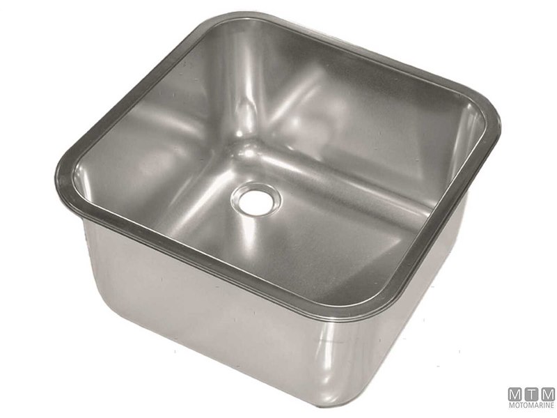Lavello Rettangolare Inox Spazzolato