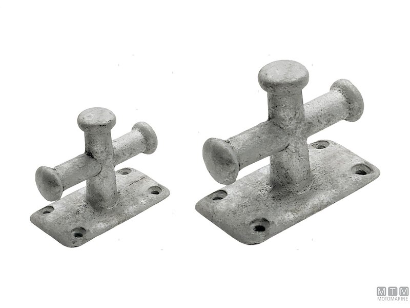 Bitta Incrociata Singola in Acciaio Zincato