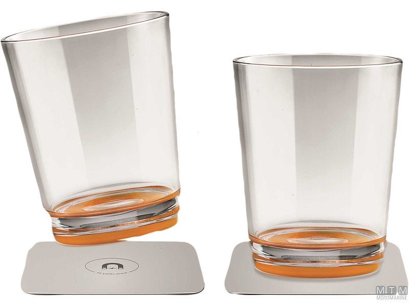 Set 2 Bicchieri Magnetici