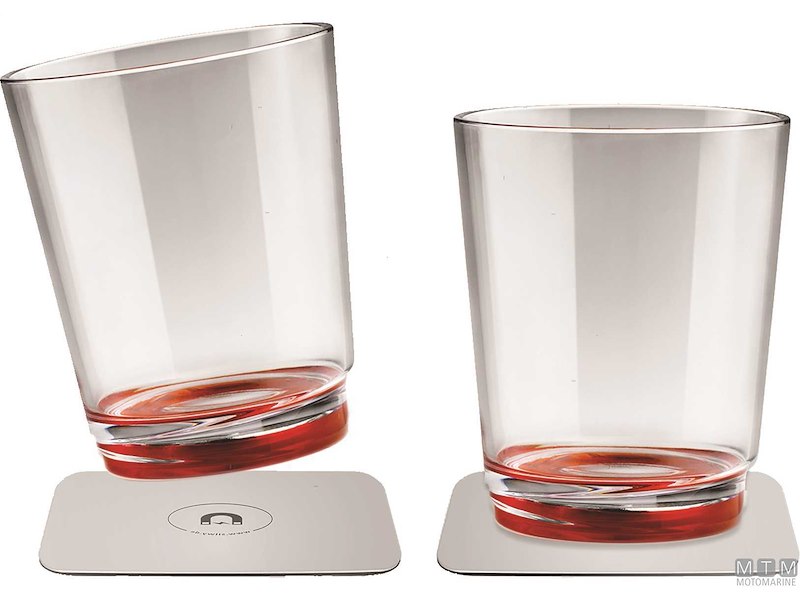 Set 2 Bicchieri Magnetici